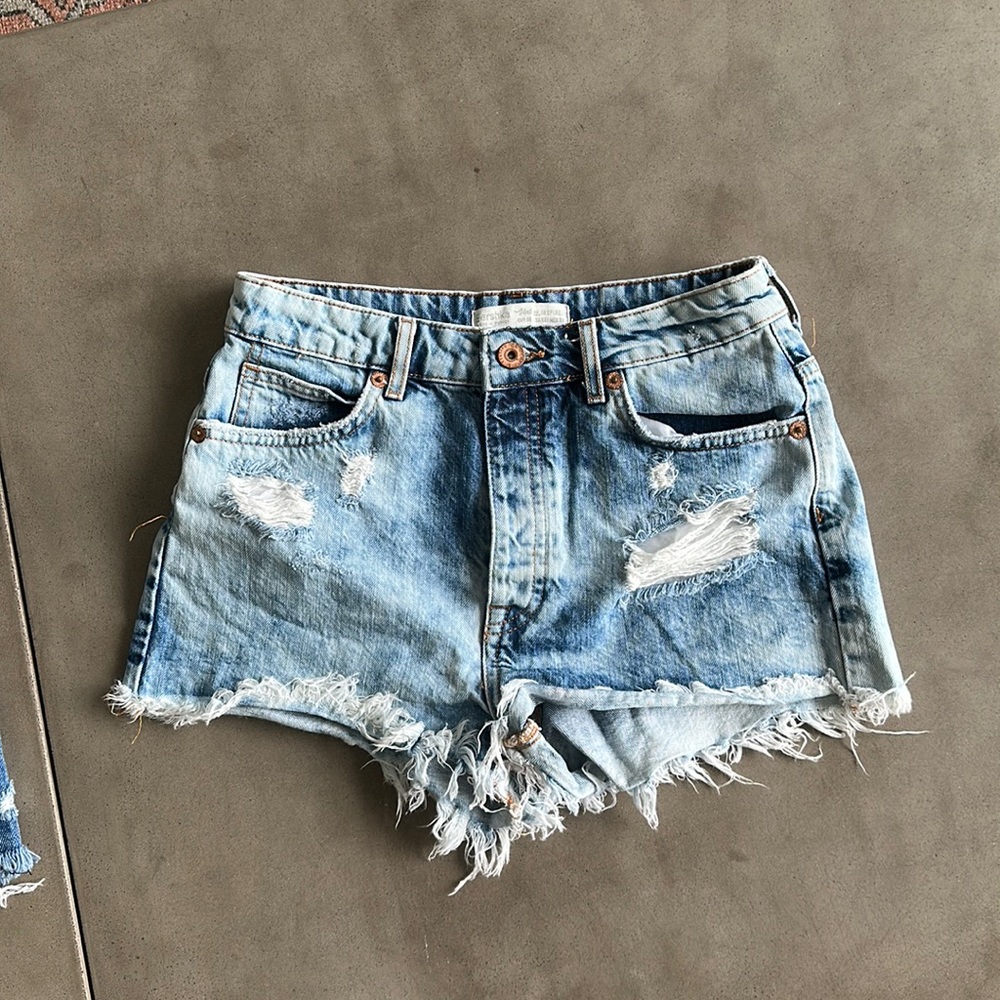Bershka High Rise Shorts